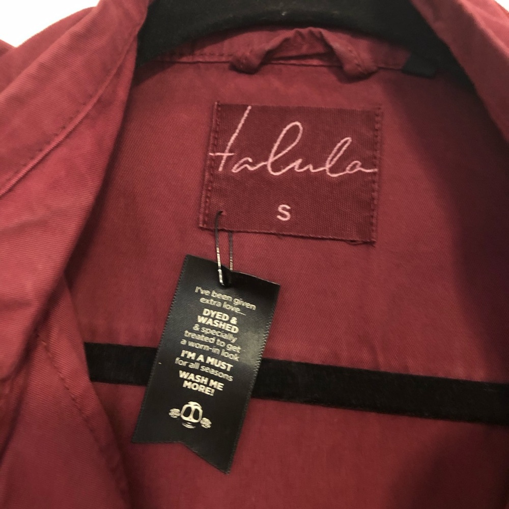 Talula Red Utility Jacket - Picture 4 of 4